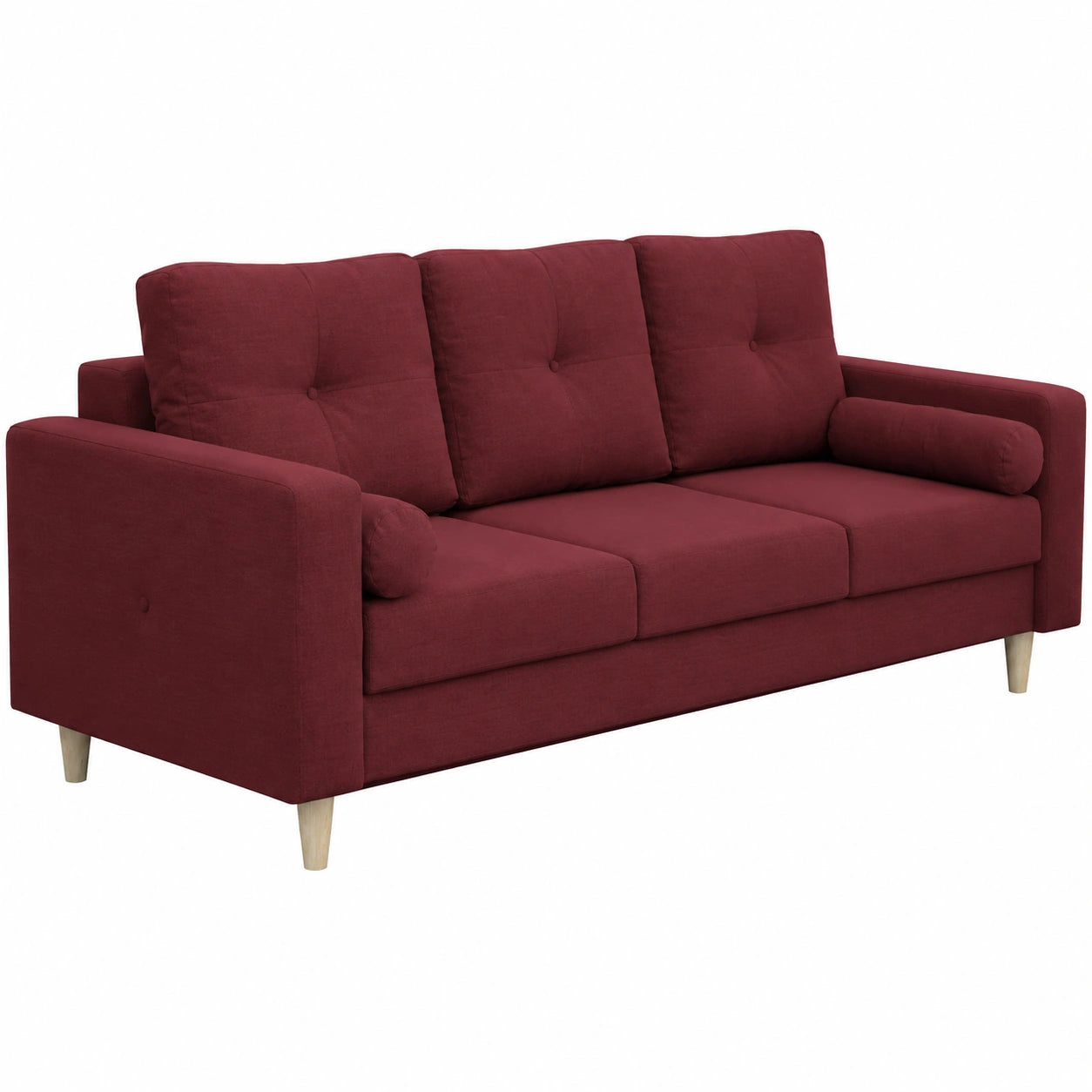 Moderne Rote Polster-Wohnlandschaft Sofa für Wohnzimmer
