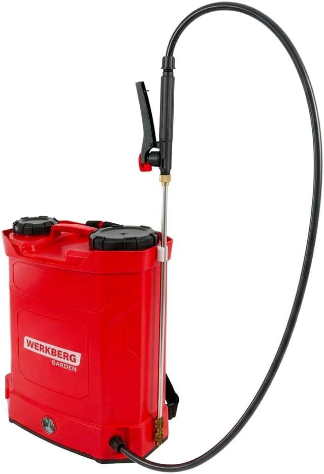 Pompa wodna Opryskiwacz, 16 l, kolor czerwony