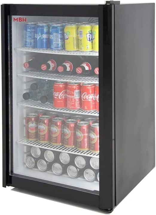 Lodówka MBH, 120 l, kolor czarny