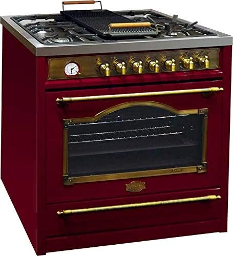 Piekarnik Kaiser HGE 93555, 115 l, kolor czerwony