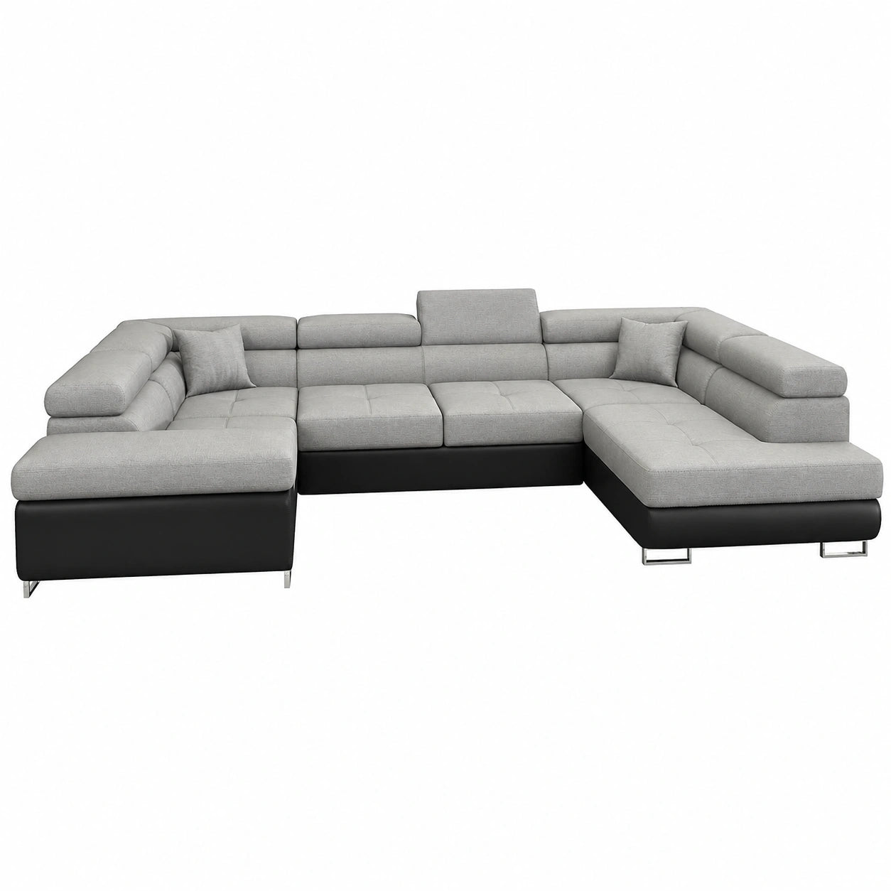Bequemes Ecksofa Felix mit Schlaffunktion und Stauraum, links oder rechts