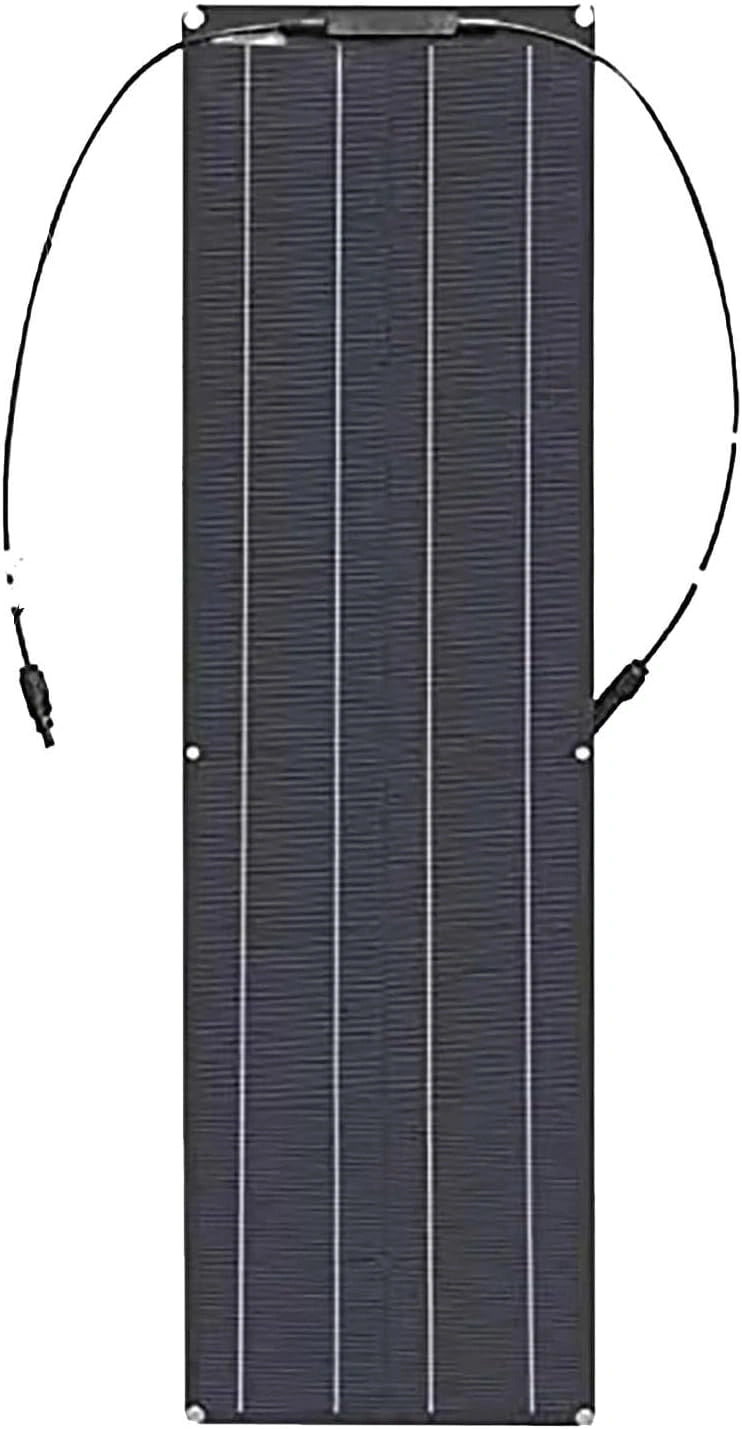 Zestaw fotowoltaiczny, 200 W, 12 V, kolor czarny