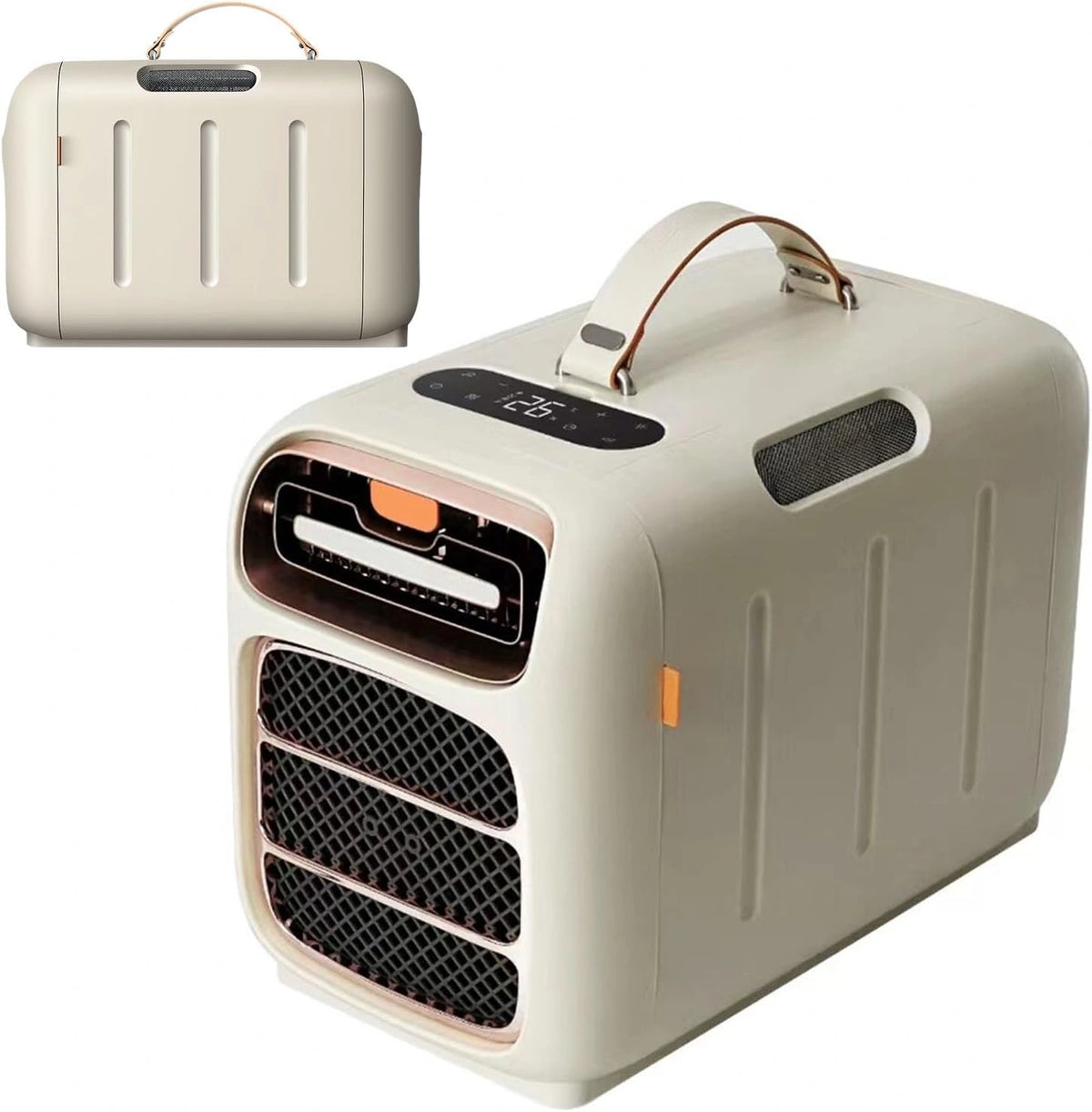 Klimatyzator, 4800 BTU, 420 W, programator czasowy, kolor szary