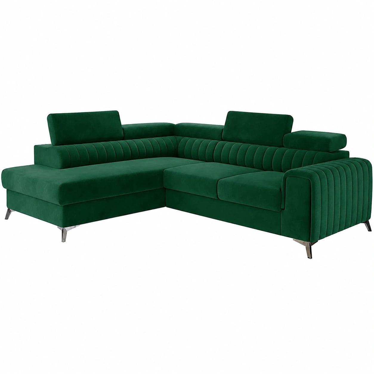 Modernes Ecksofa Carola mit Bettfunktion - Stilvolle Wohnlandschaft in L-Form