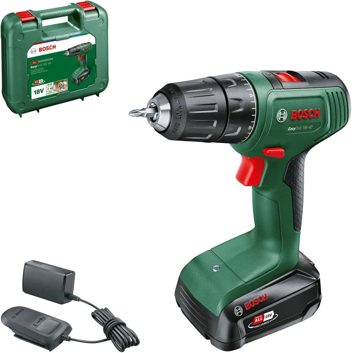 Akumulator Bosch, 2 Ah, 18 V, kolor czarny