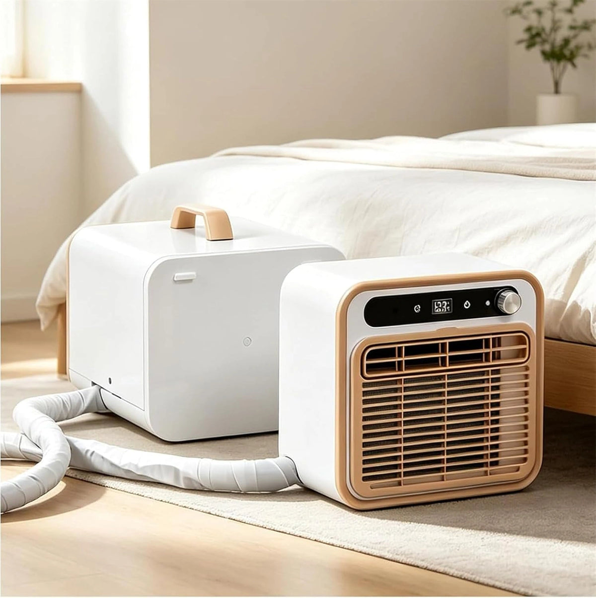 Klimatyzator Wi-Fi, 5000 BTU, programator czasowy, kolor czarny