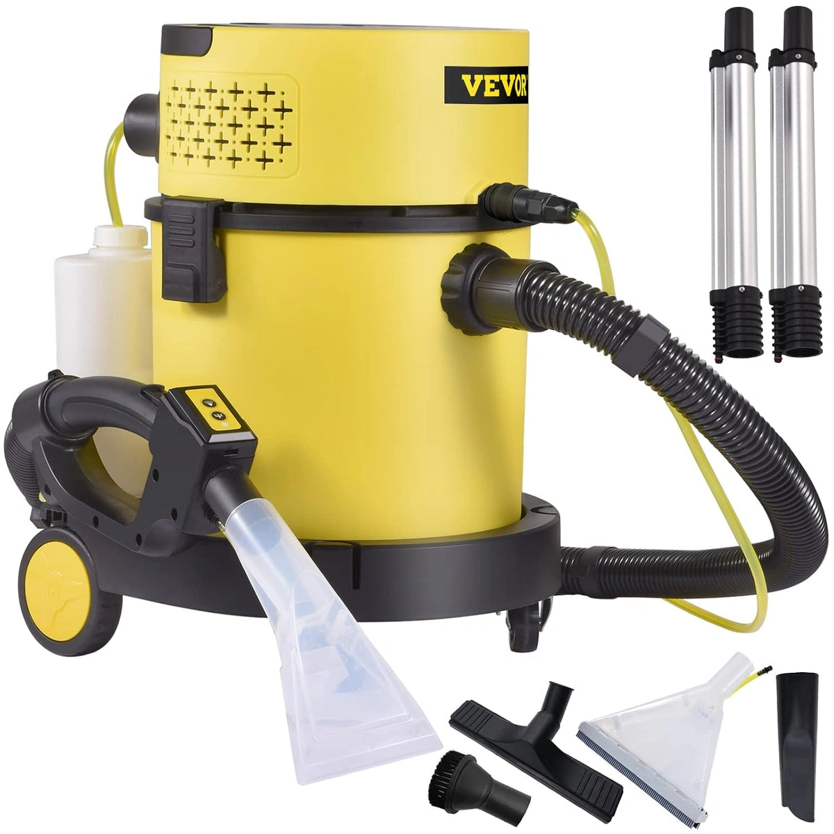 Odkurzacz VEVOR, 1200 W, 20 l, kolor szary i żółty