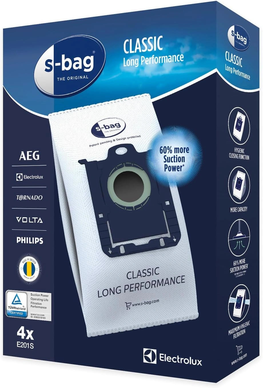 Odkurzacz Electrolux E201S, kolor czarny