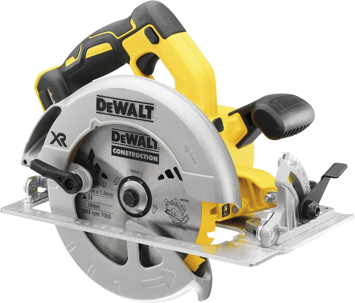 Pilarka Dewalt DCS570NT-XJ, 18 V, kolor szary