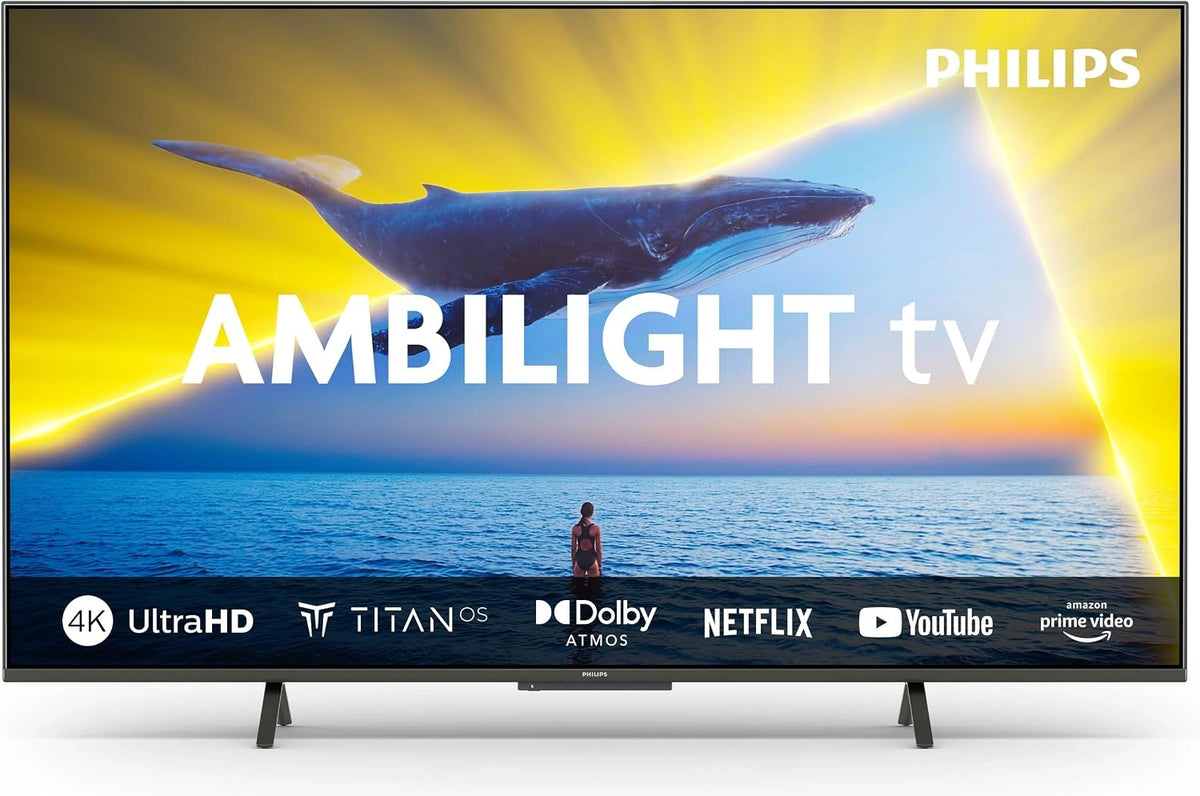 Telewizor Philips TV 43PUS8109, kolor niebieski