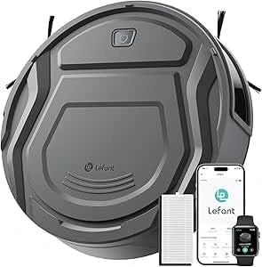 Robot sprzątający Lefant, Wi-Fi, kolor szary