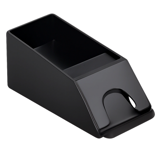 Schwarzer Kartenschlitten für Poker und Blackjack, Multifunktionaler Kartengeber für 2 Decks