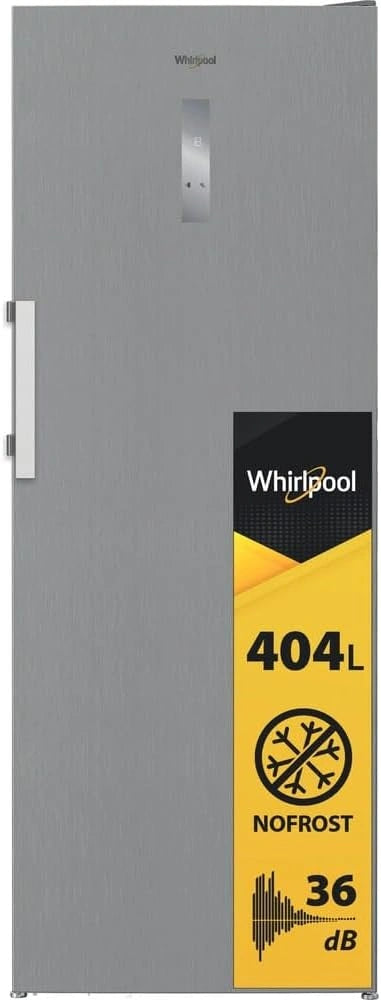 Zamrażarka WHIRLPOOL WHFF 6404, szuflady, kolor szary