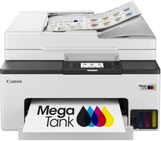Drukarka Canon MAXIFY GX2051, do drukowania dokumentów, kolor biały i szary