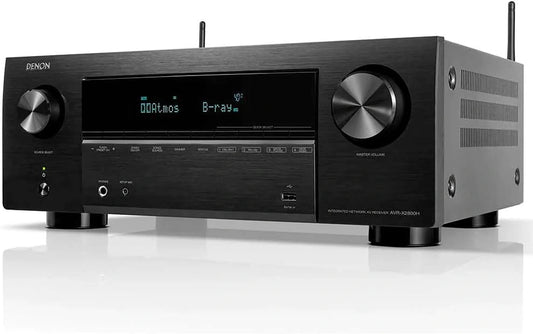 Amplituner Denon AVR-X2800H, 150 W, kolor czarny