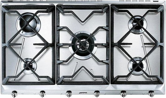 Płyta kuchenna SMEG SRV596GH5, kolor szary