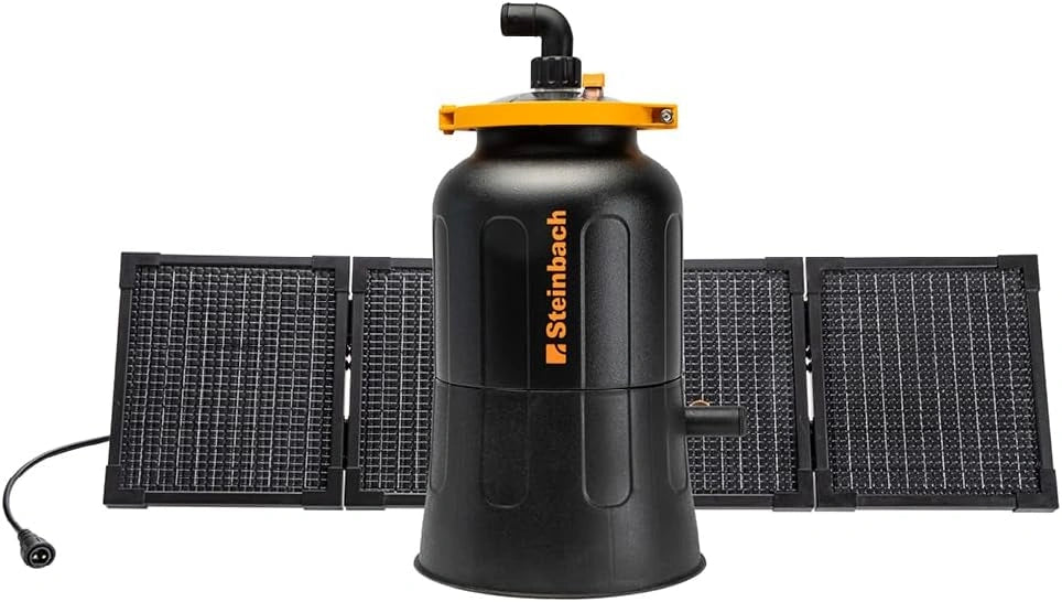 Basen Steinbach, 80 W, 000 l, składany, kolor szary