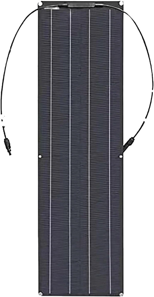 Zestaw fotowoltaiczny, 200 W, 12 V, kolor czarny