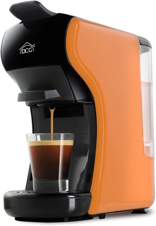 Ekspres do kawy DCG ES6517, 0,6 l, kolor pomarańczowy i czarny