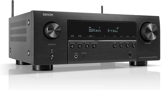Amplituner Denon AVR-S970H, Wi-Fi, kolor szary i czarny