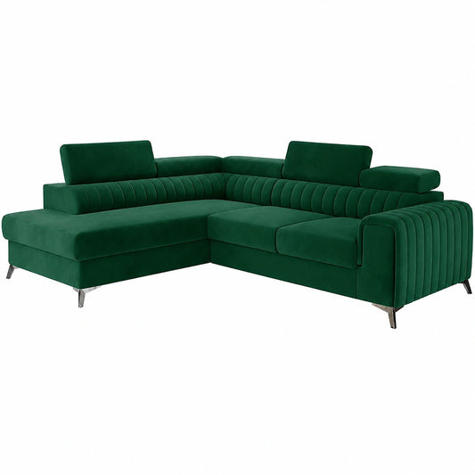 Modernes Ecksofa Carola mit Bettfunktion - Stilvolle Wohnlandschaft in L-Form