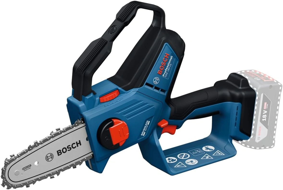 Pilarka łańcuchowa Bosch GKE 18V-15, 18 V, kolor niebieski i szary