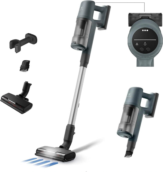 Odkurzacz pionowy Electrolux EP61CB21OG, bezprzewodowy, kolor szary