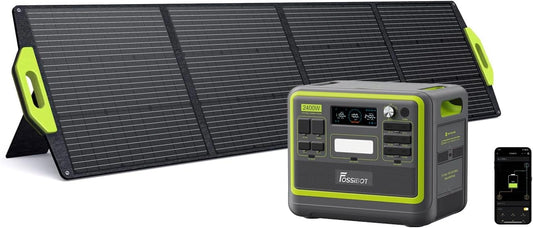 Panel fotowoltaiczny FOSSiBOT-Polska F1200, 200 W, 1024 Wh, kolor szary