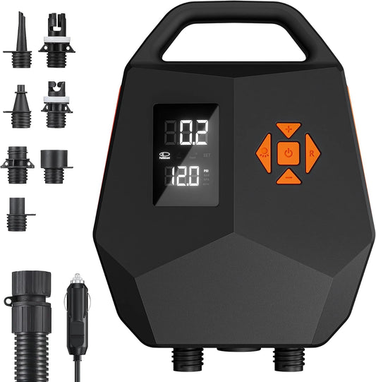Pompa wodna SUP 20, 12 V, kolor szary i czarny