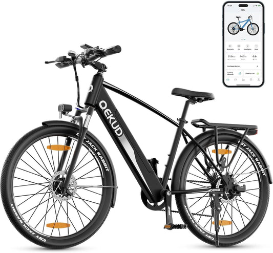 Rower elektryczny, 250 W, 12,5 Ah, 36 V, kolor czarny