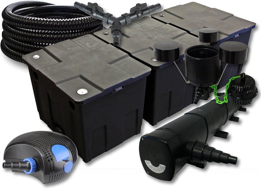Filtr stawowy SunSun CBF-350C, 100 W, kolor szary i czarny