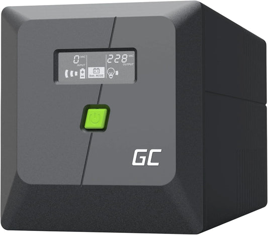 Urządzenie użytkowe Green UPS 750VA, 480 W, kolor zielony