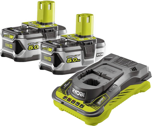 Ładowarka Ryobi RC18150-250, 5 Ah, 18 V, kolor szary i żółty