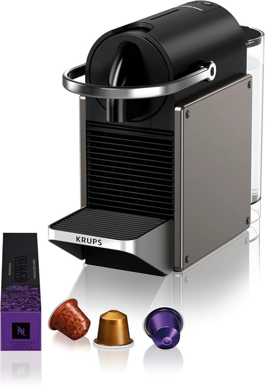 Ekspres do kawy Krups XN306TK, 1260 W, 0,7 l, kolor szary i czarny