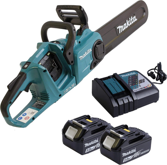 Pilarka łańcuchowa Makita DUC353Z BL1850B, 5,0 Ah, 18 V, kolor szary