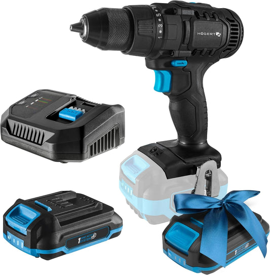 Akumulator HÖGERT TECHNIK, 2,0 Ah, 18 V, kolor czarny