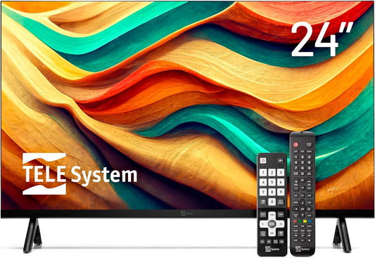 Telewizor TELE TS24LS15 TV 24, kolor pomarańczowy
