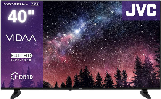 Telewizor JVC VIDAA LT-40VDF2555, kolor fioletowy